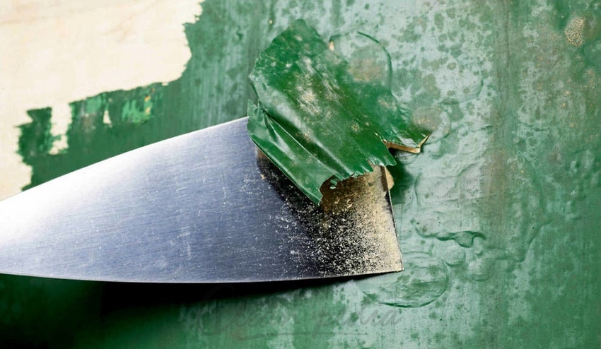 Как убрать масляную краску со стен: старую или свежую